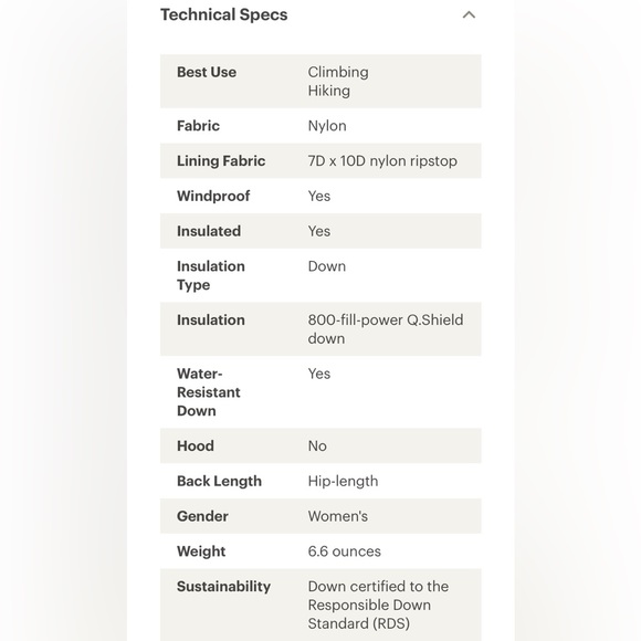 Mountain Hardwear® Women’s Ghost Whisperer™ Puffy Down-Insulated Jacket Blue (S) - Picture 15 of 17